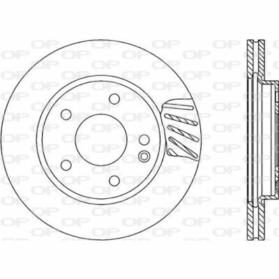 OPEN PARTS BDA1491.20 - Dischi Freno
