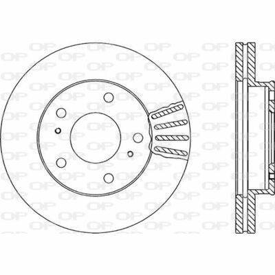 OPEN PARTS BDA1709.20 Dischi Freno