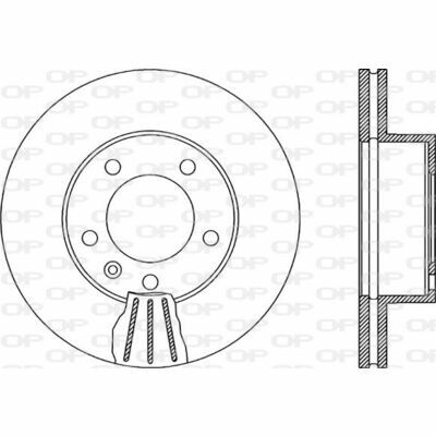 OPEN PARTS BDA1979.20 Dischi Freno