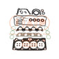 IAP QUALITY PARTS 115-17080 Kit guarnizioni motore per TOYOTA COROLLA, CARINA