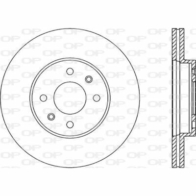 OPEN PARTS BDA1464.20 Dischi Freno