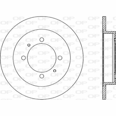 OPEN PARTS BDA1735.10 Dischi Freno
