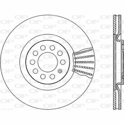 OPEN PARTS BDA1744.20 Dischi Freno
