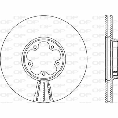 OPEN PARTS BDA1946.20 Dischi Freno