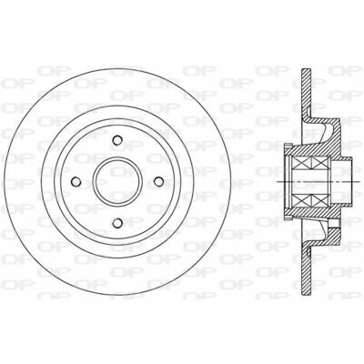 OPEN PARTS BDA2363.10 Dischi Freno