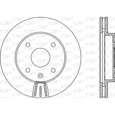 OPEN PARTS BDR2146.20 Dischi Freno