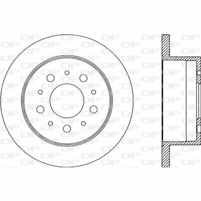 OPEN PARTS BDA2176.10 Dischi Freno