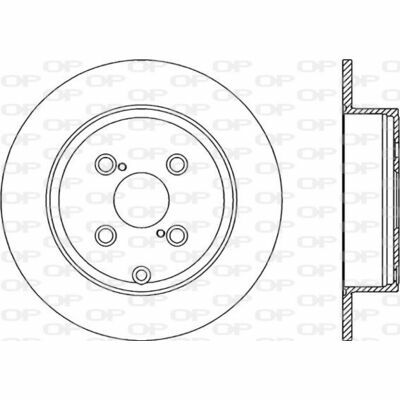 OPEN PARTS BDA2260.10 Dischi Freno